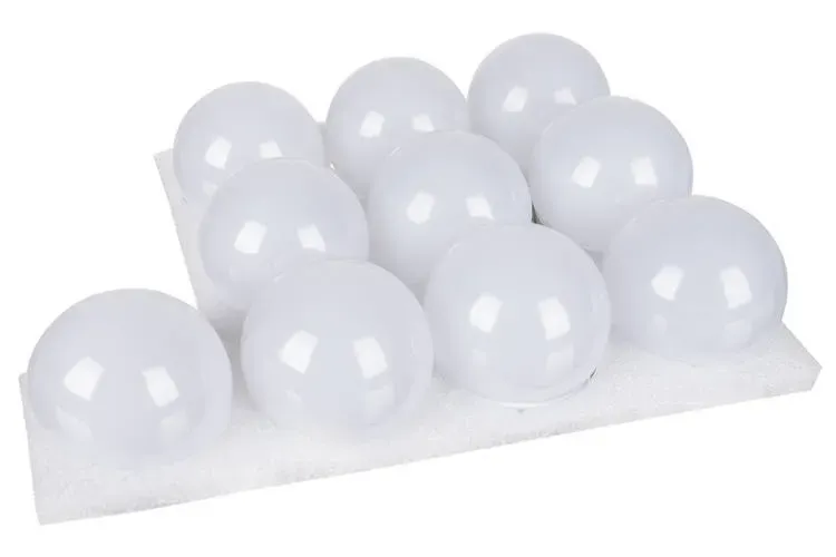 LED лампички за огледало/тоалетка – 10 бр.