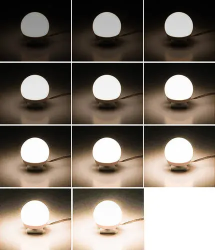 LED лампички за огледало/тоалетка – 10 бр.