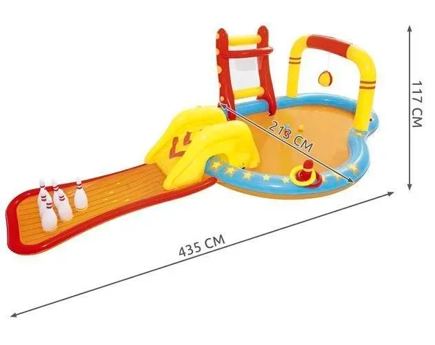 Надуваема детска площадка 435x213x117 см BESTWAY 53068