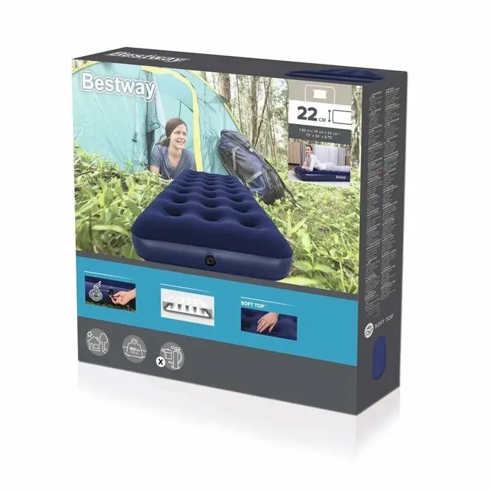 Единичен матрак 185x76x22 см – BESTWAY 67000