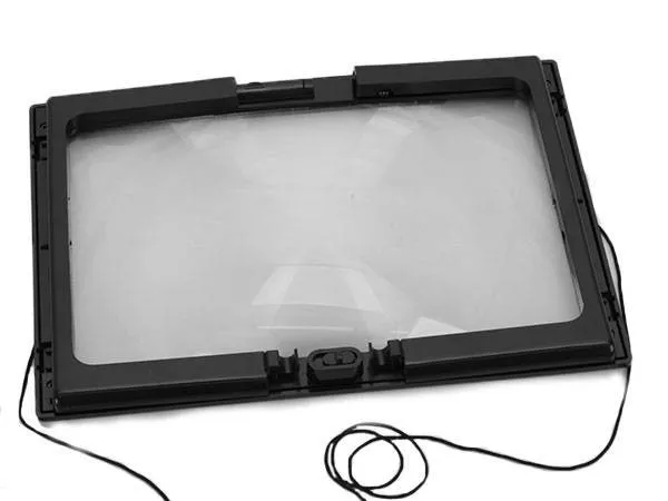 Лупа за четене А4 с LED осветление и сгъваеми крачета — снимка 3