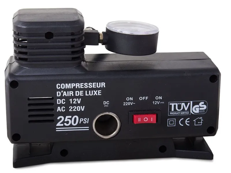 Автомобилен компресор 12 V и 230 V, 250 PSI — снимка 3