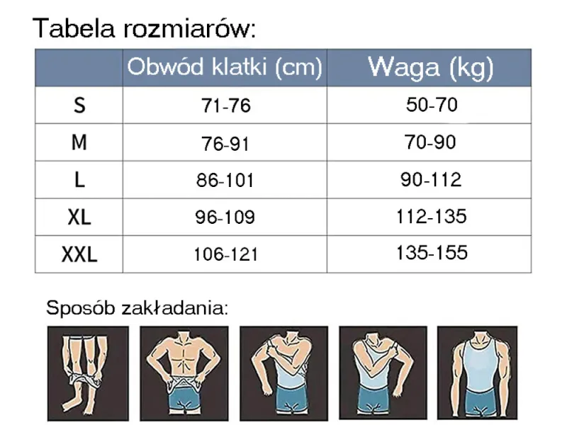Мъжка стягаща тениска, размер XXL, черна — снимка 2