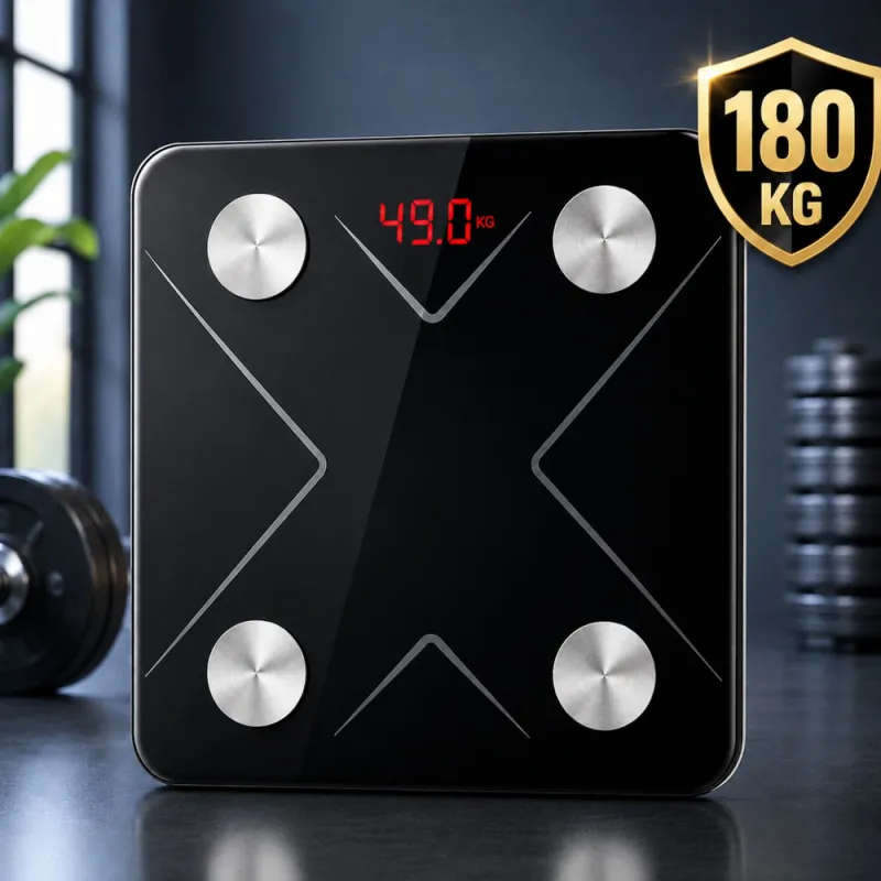 Смарт кантар за баня с Bluetooth, до 180 кг — снимка 2