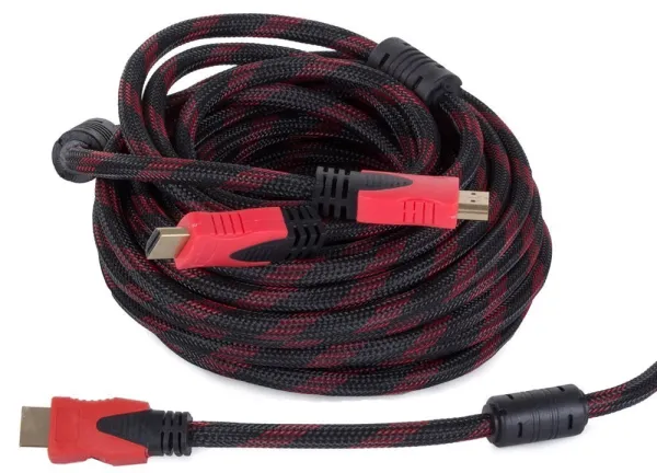 HDMI кабел 1.4, 10 м, 4K и 3D, с позлатени накрайници