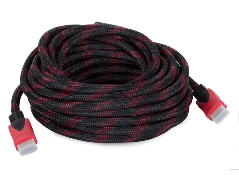 HDMI кабел 1.4, 10 м, 4K и 3D, с позлатени накрайници — снимка 3