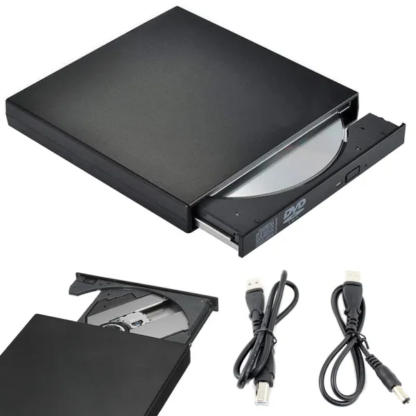 Външно CD и DVD устройство с USB, с функция за запис