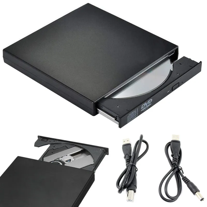 Външно CD и DVD устройство с USB, с функция за запис