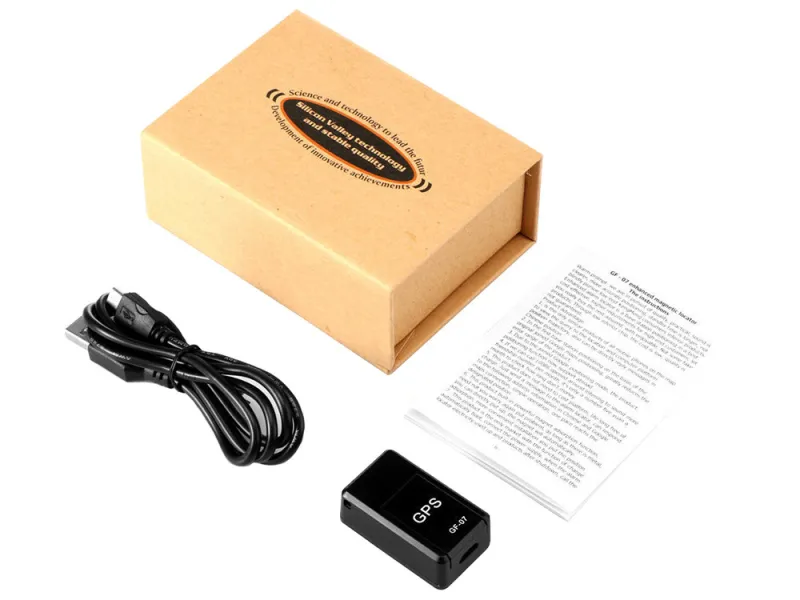 Мини GPS локатор с магнит и слот за СИМ карта, 4 x 2,5 см — снимка 2