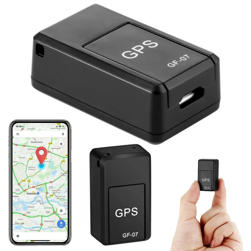 Мини GPS локатор с магнит и слот за СИМ карта, 4 x 2,5 см