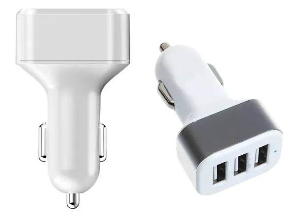 Зарядно за кола с 3 USB порта, 12–24 V