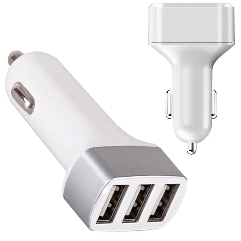 Зарядно за кола с 3 USB порта, 12–24 V — снимка 3