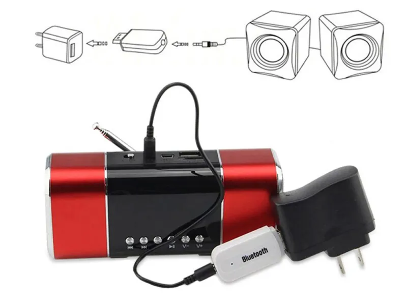 Bluetooth приемник за AUX с USB захранване — снимка 2
