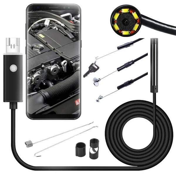Ендоскопска камера с кабел 10 м, 6 LED, IP67
