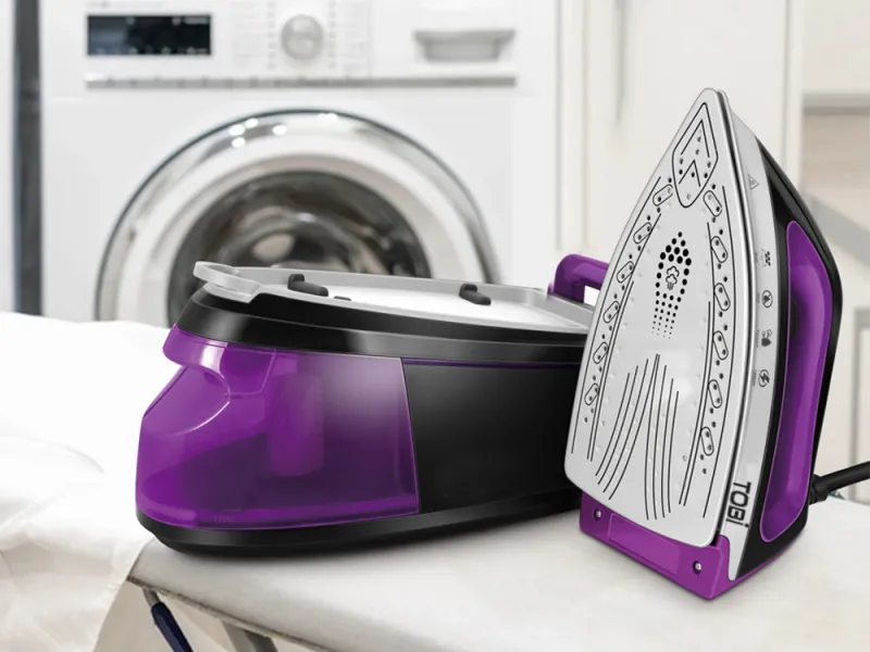 Ютия с парогенератор 2400 W и керамична подметка — снимка 3