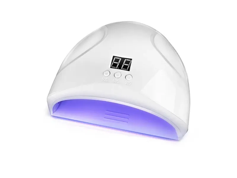 Комплект за маникюр: LED/UV лампа 12 W и фреза с 5 накрайника — снимка 3