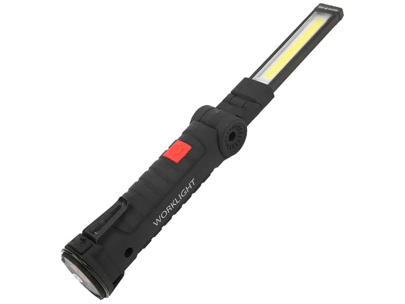 Магнитна работна лампа с кука и USB зареждане, 5 в 1 — снимка 2
