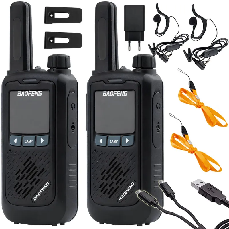 Уоки токи Baofeng BF-T17, комплект 2 броя с фенер