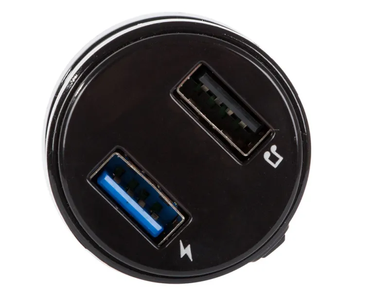 FM трансмитер за кола с Bluetooth, MP3 и 2 USB порта — снимка 2