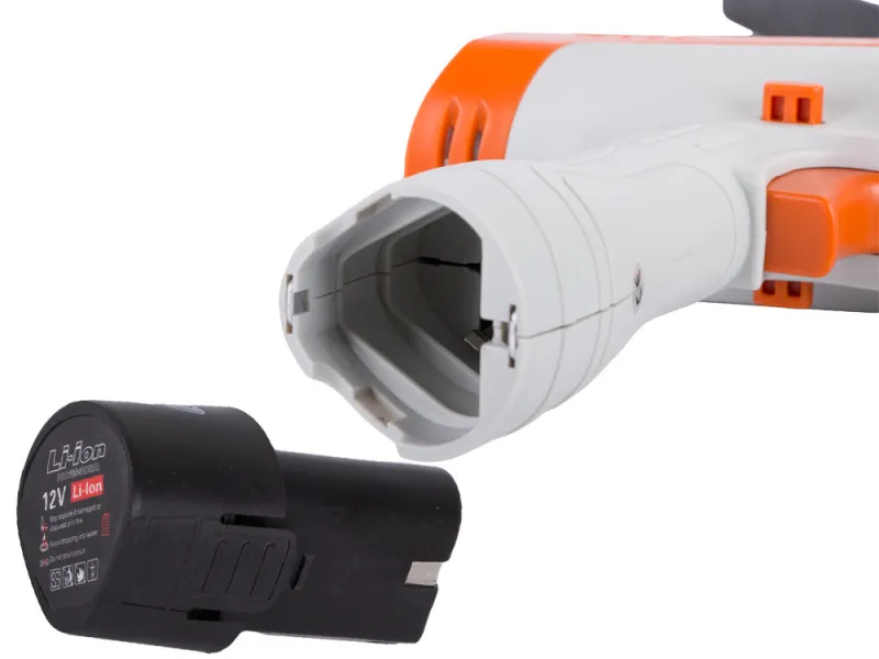 Акумулаторен мини верижен трион за клони, 12 V — снимка 3