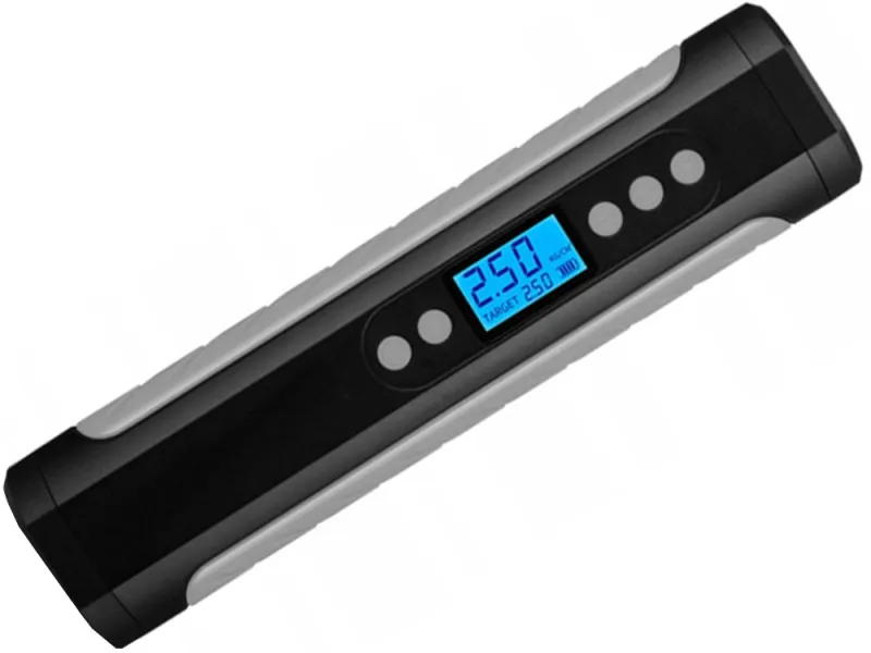 Акумулаторна помпа за гуми 10 бара с LCD дисплей — снимка 3