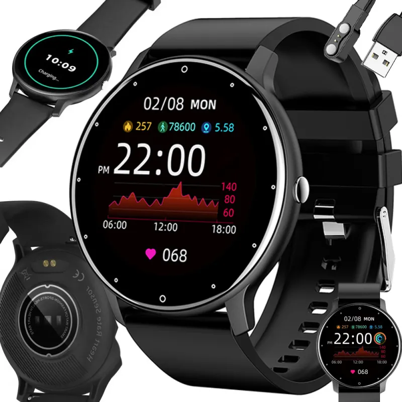Смарт часовник с Bluetooth разговори и спортни режими