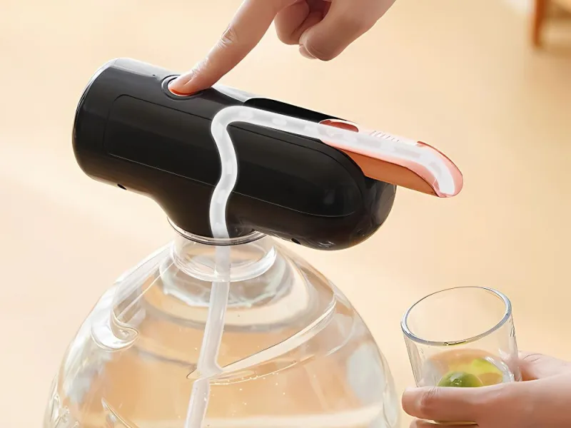Акумулаторна помпа за вода за бутилка 5–18,9 л с USB-C — снимка 3