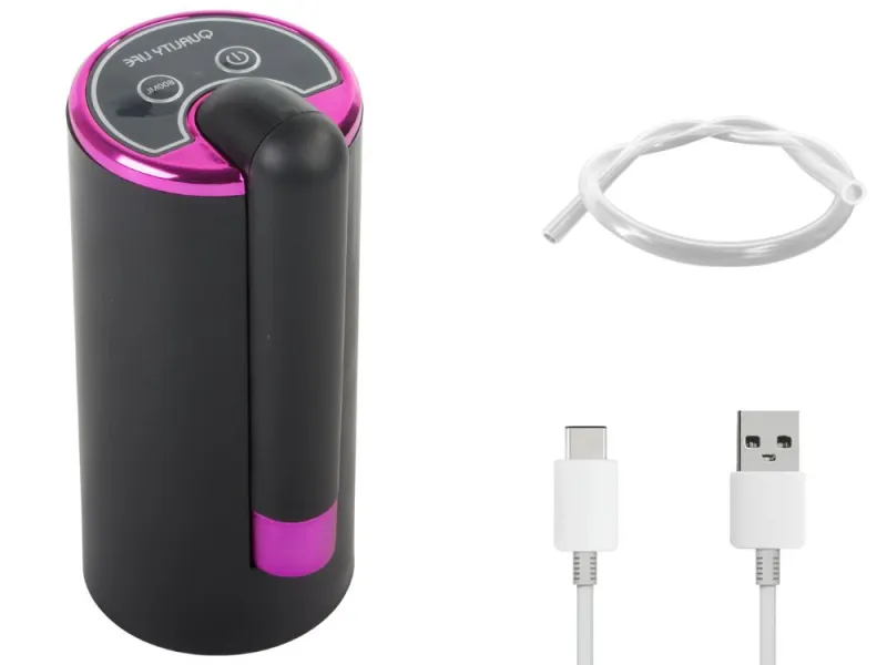 Електрическа помпа за вода за дамаджана с USB зареждане — снимка 3