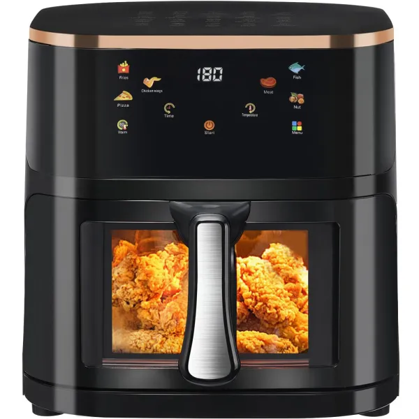 Голям фритюрник с горещ въздух 1400 W, 10 л