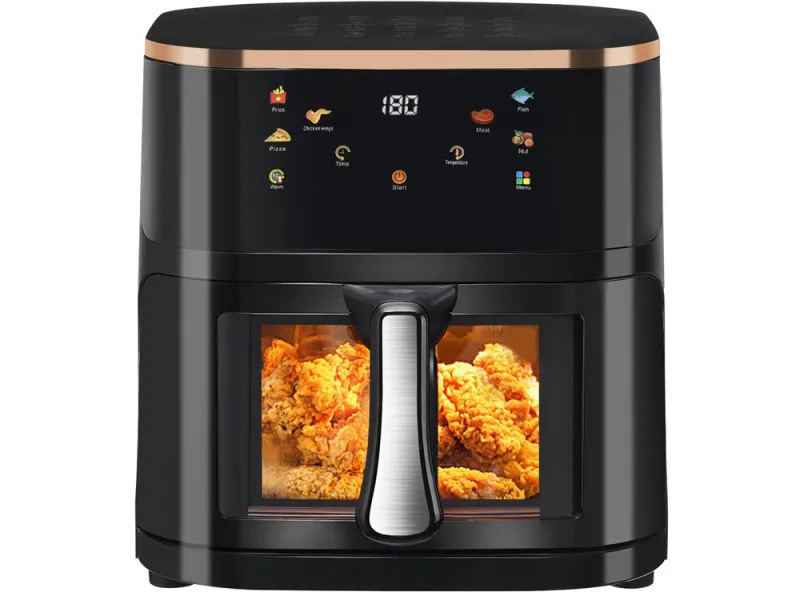 Голям фритюрник с горещ въздух 1400 W, 10 л — снимка 2