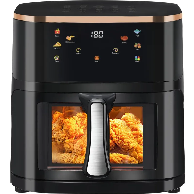 Голям фритюрник с горещ въздух 1400 W, 10 л