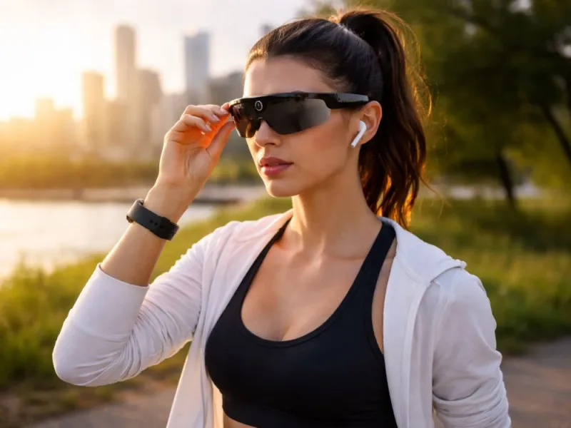 Смарт AI очила с 2K камера, Bluetooth и гласов запис — снимка 3