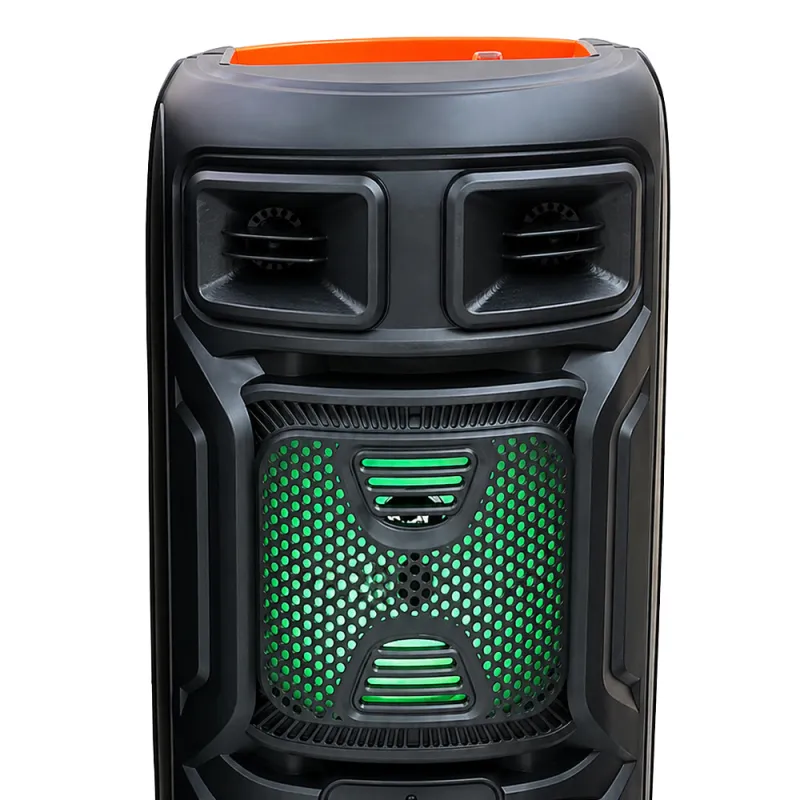 Голяма Bluetooth караоке колонка с USB, FM радио и AUX — снимка 3