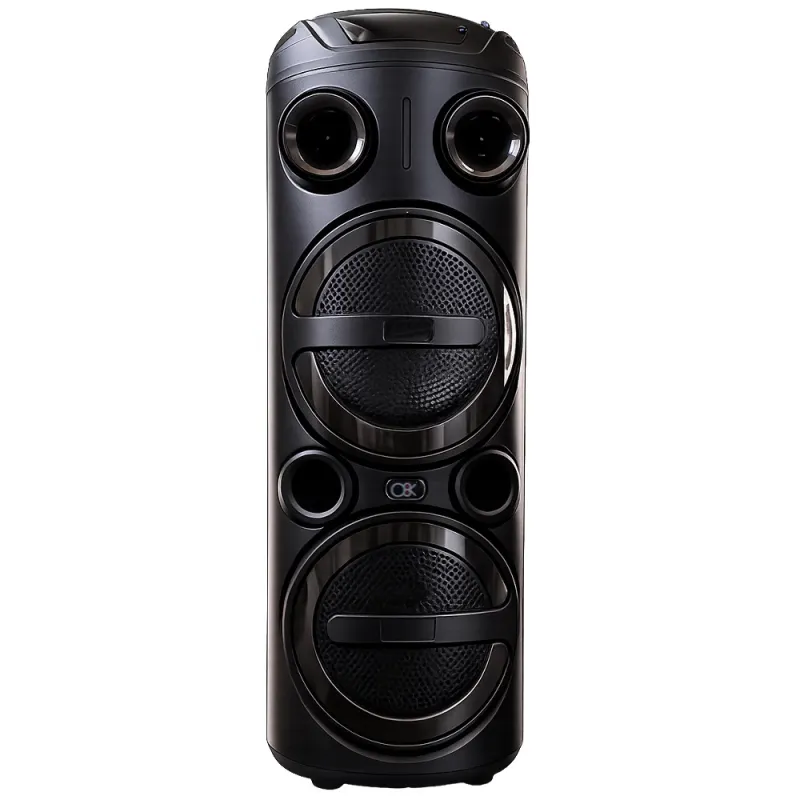 Голяма караоке колонка с Bluetooth, FM радио и USB — снимка 2