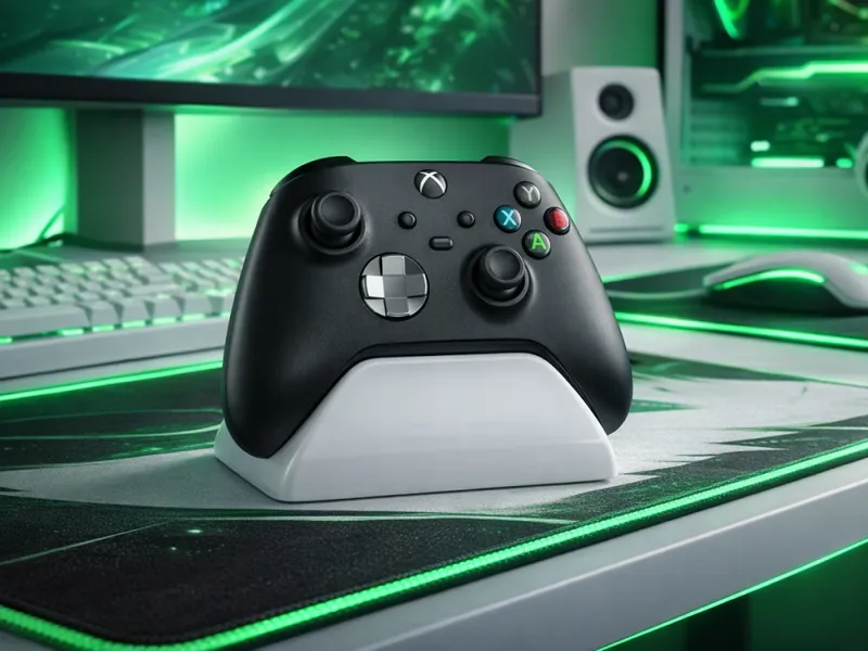 Стойка за Xbox контролер с място за съхранение — снимка 3