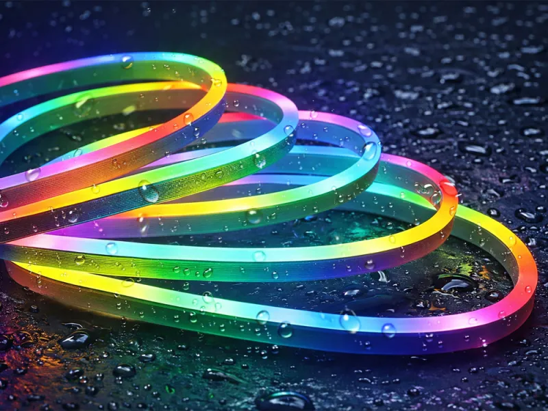RGB LED лента 10 м с Bluetooth, приложение и дистанционно — снимка 3