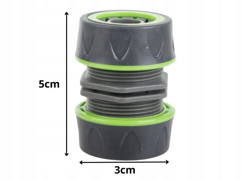 Съединител за градински маркуч 1/2 цола, завиващ се — снимка 3