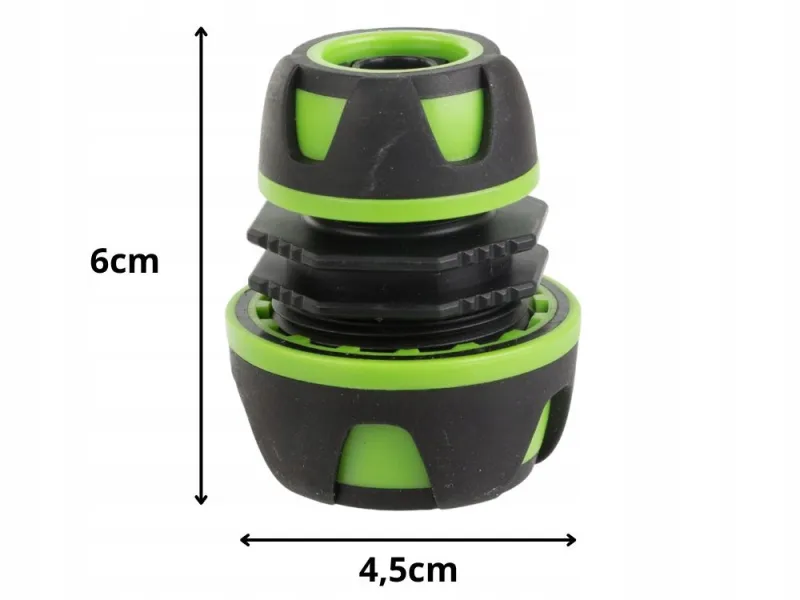 Резервен съединител за градински маркуч 1/2" и 3/4" — снимка 3