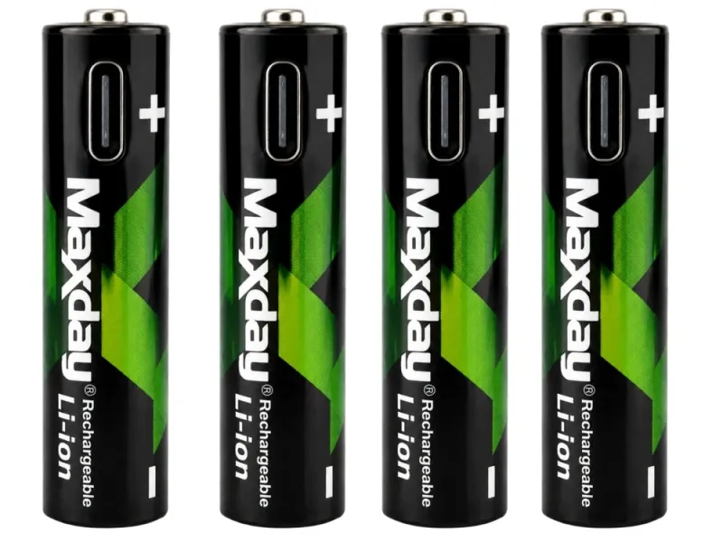 Акумулаторни батерии тип AAA, 1,5 V, 440 mAh, 4 броя — снимка 3