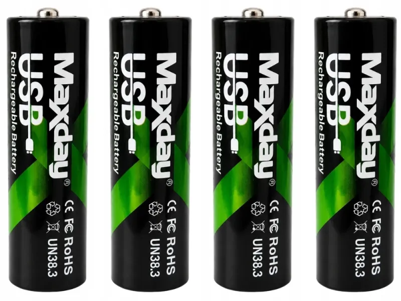 Акумулаторни батерии тип AAA, 1,5 V, 440 mAh, 4 броя — снимка 2