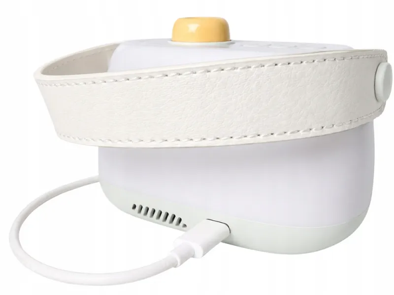 LED нощна лампа с часовник, аларма и таймер, 2000 mAh — снимка 3