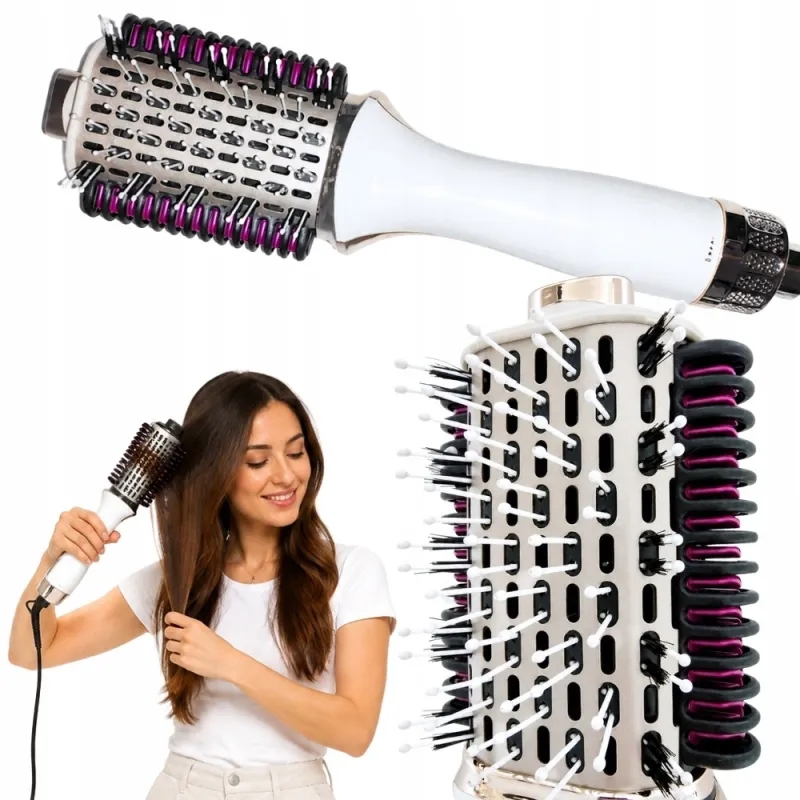 Електрическа четка за коса 3 в 1 с йонизация, 1000 W