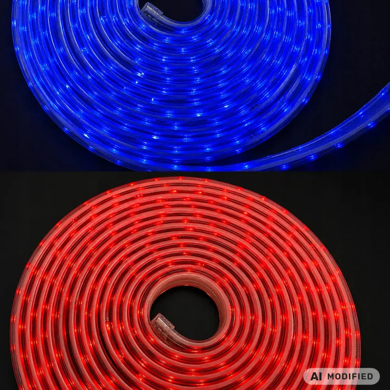 Неонова RGB LED лента 10 м с Bluetooth и дистанционно — снимка 3