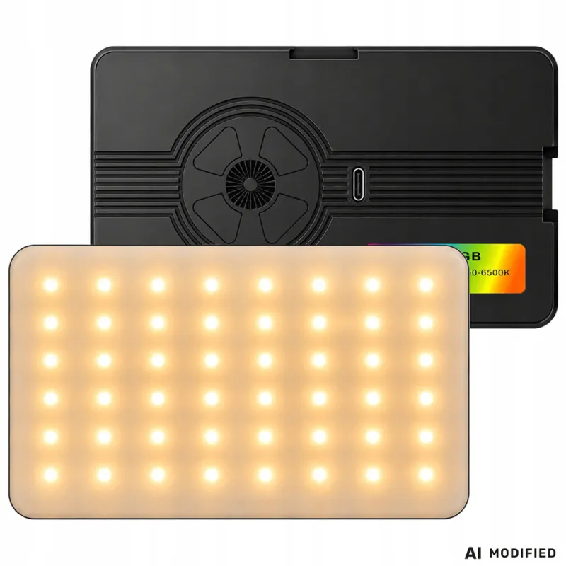 Джобна RGB LED лампа за снимки и видео, 138 диода, 2700–6500 K — снимка 2