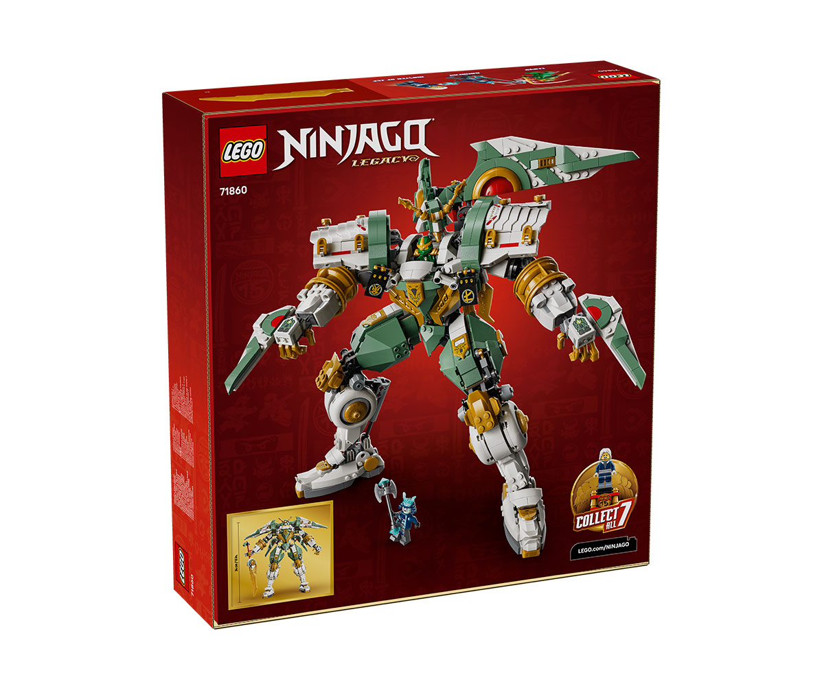 Конструктор LEGO Ninjago 71860 Роботът-титан на Лойд, 1293 части