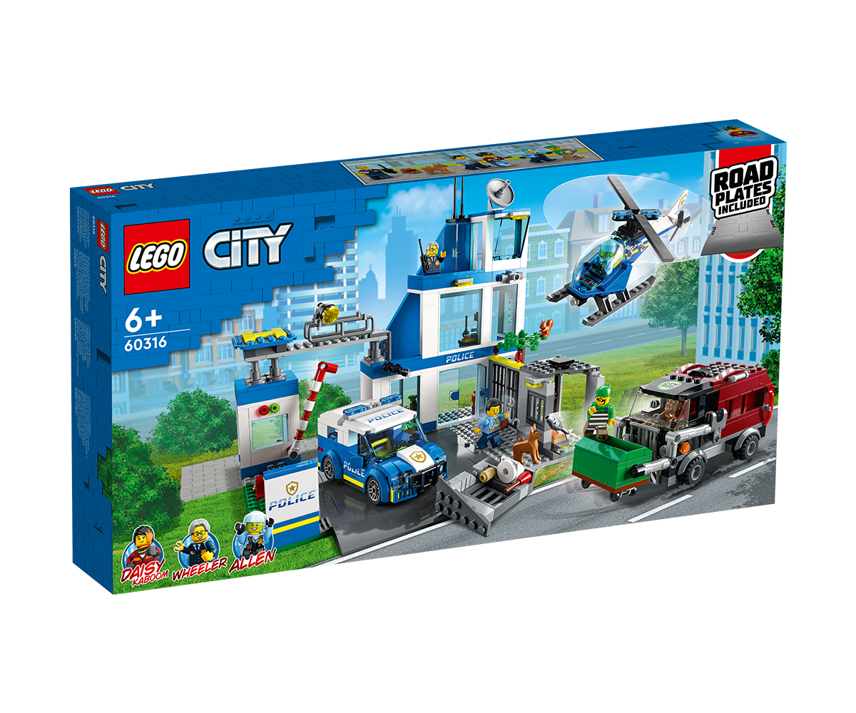 Конструктор LEGO City Police 60316 Полицейски участък