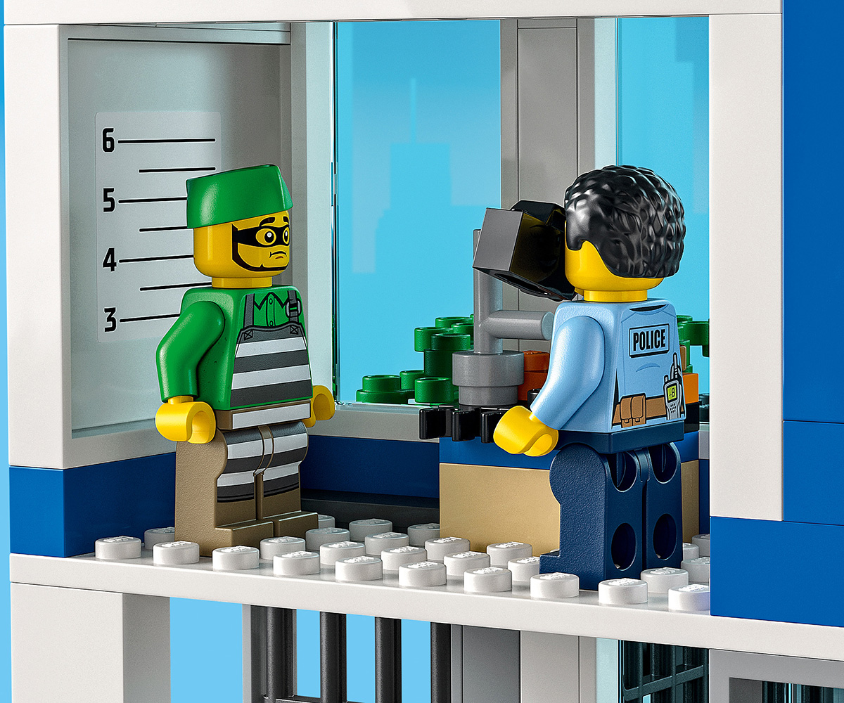 Конструктор LEGO City Police 60316 Полицейски участък