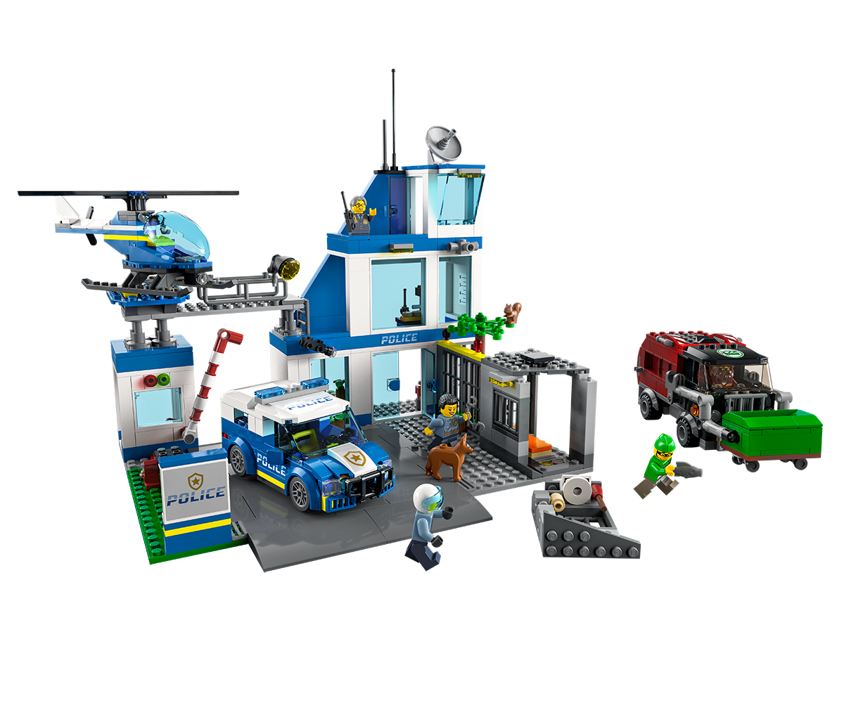 Конструктор LEGO City Police 60316 Полицейски участък