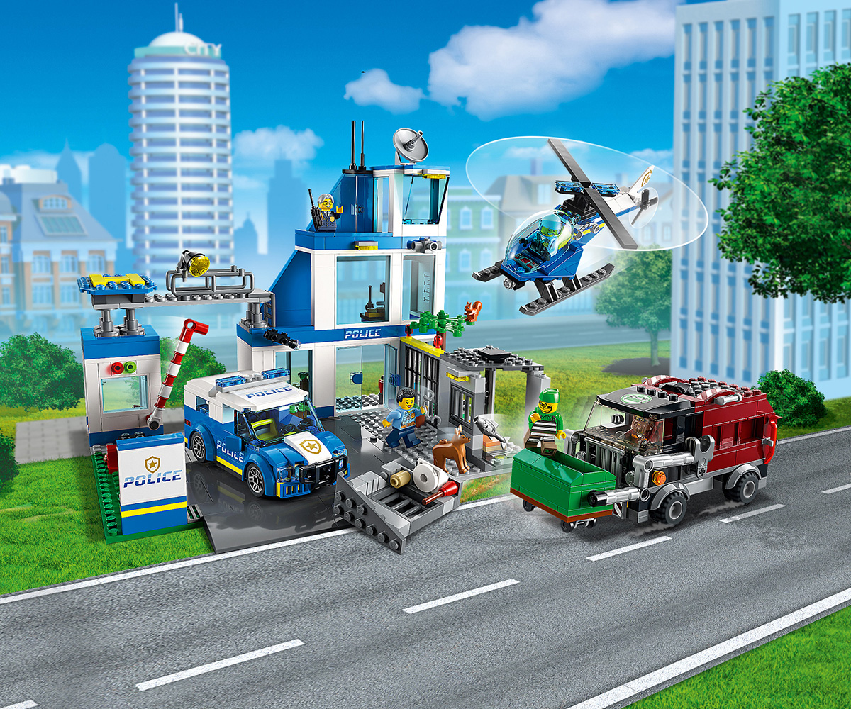 Конструктор LEGO City Police 60316 Полицейски участък