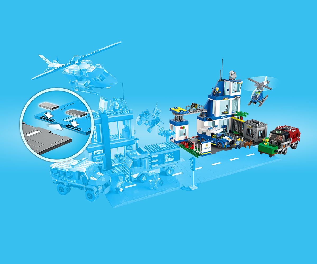 Конструктор LEGO City Police 60316 Полицейски участък